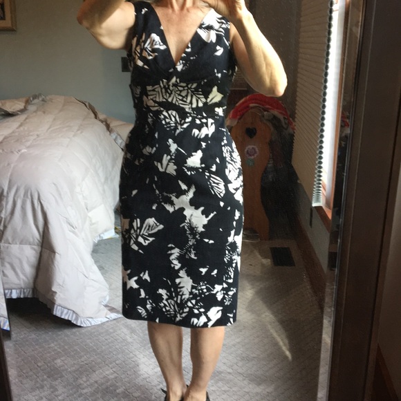 Dresses & Skirts - Dress Donna Ricco black white